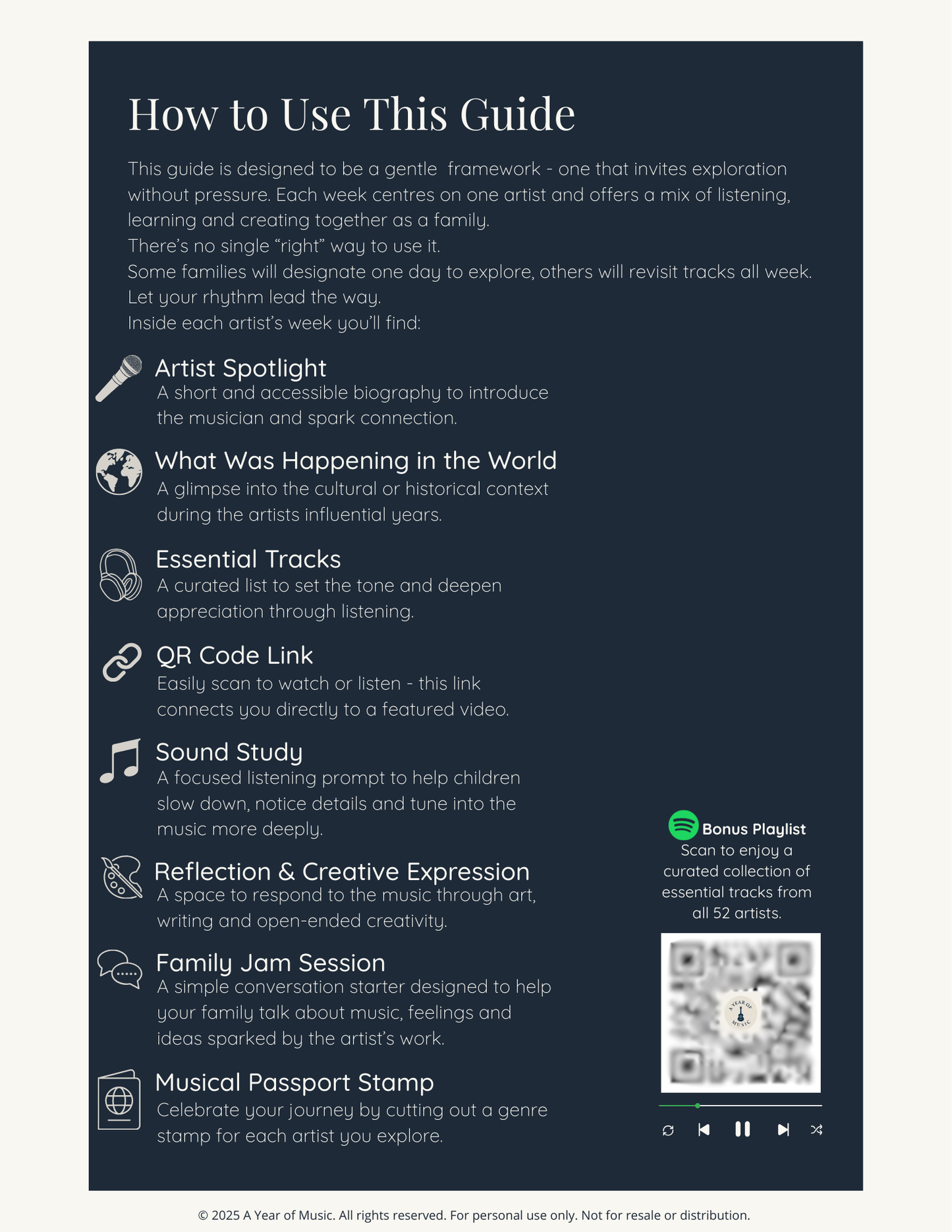 A Year of Music Family Curriculum - Essentials Edition