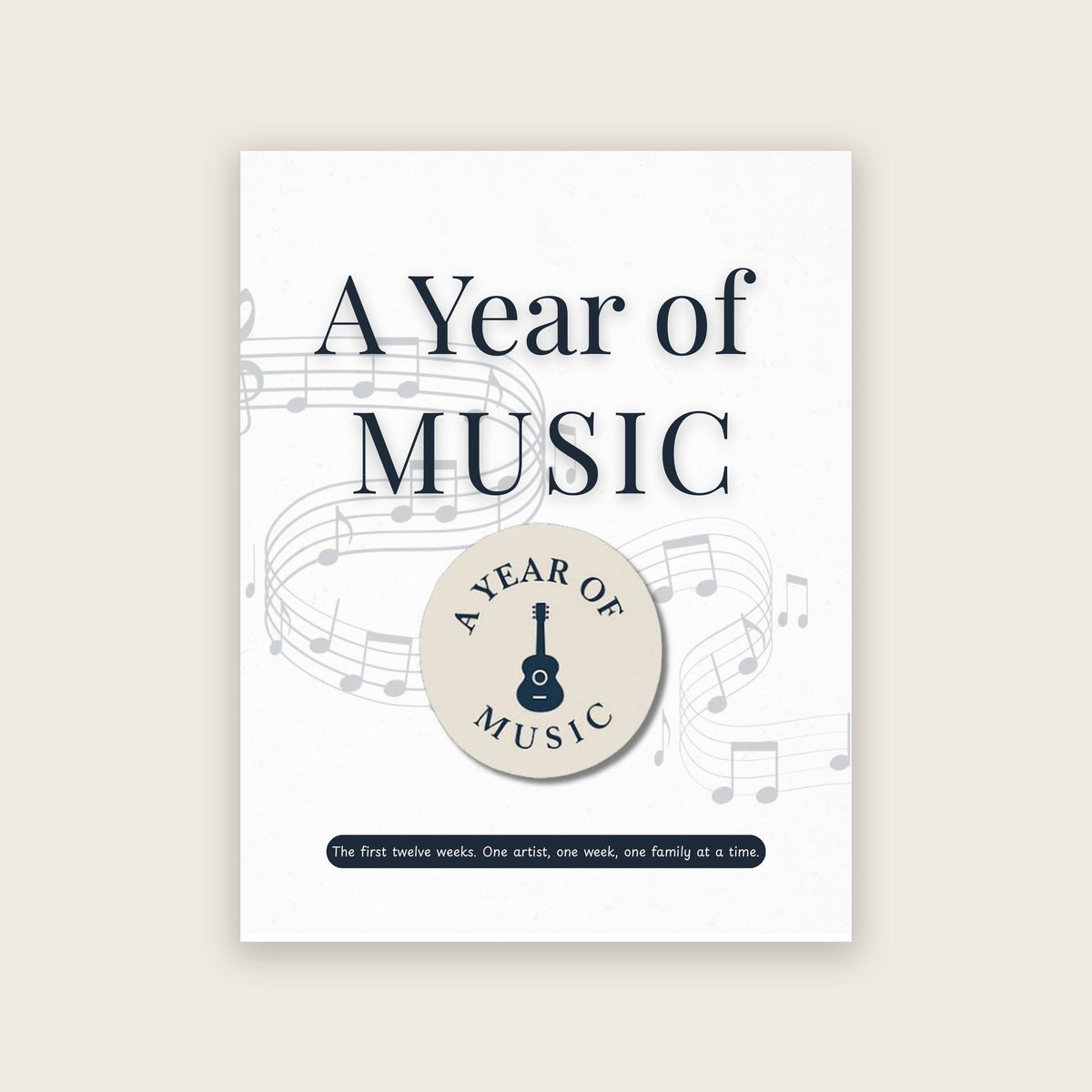 Cover of A Year of Music Term One, a twelve week homeschool music curriculum
